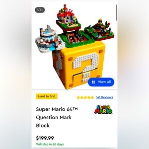 Super Mario 64 Lego Set